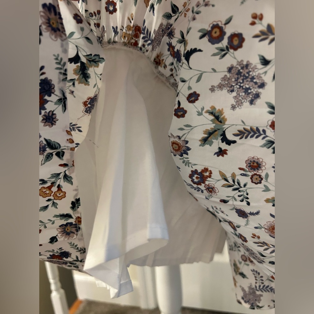 Anthropologie English Factory Long Sleeve Pintuck Smocked Dress NWT!* - Picture 12 of 16